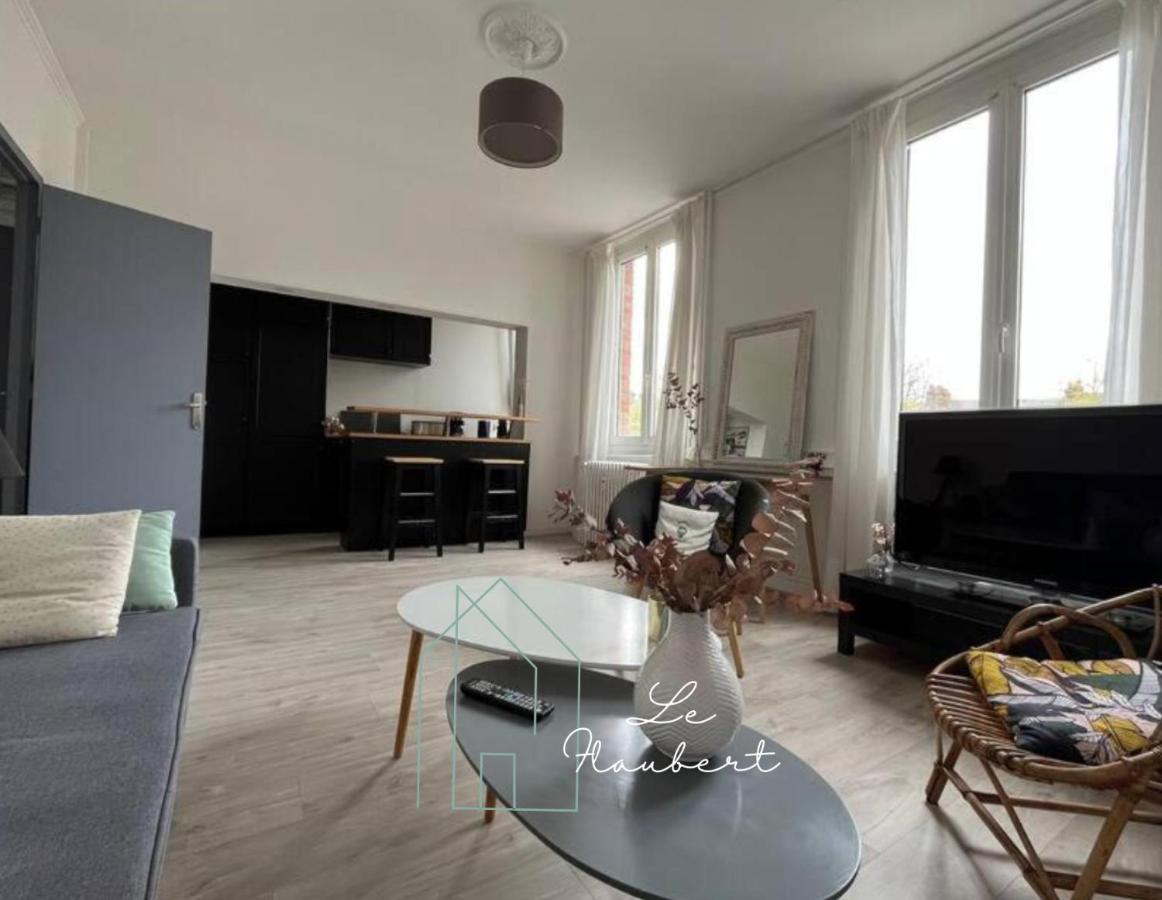 Le Flaubert, Appartement Et Parking En Centre Ville Rouen Kültér fotó